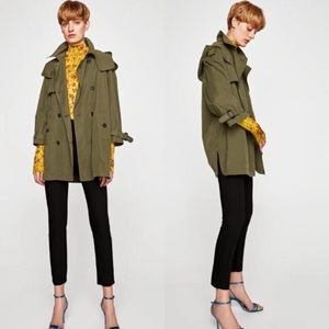 Zara khaki jacket